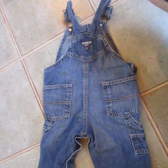 Oshkosh overalls Denim Size 24 Months - Picture 4 of 7